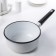 Bucket, 1.5 l, without decolleys, induction, white color