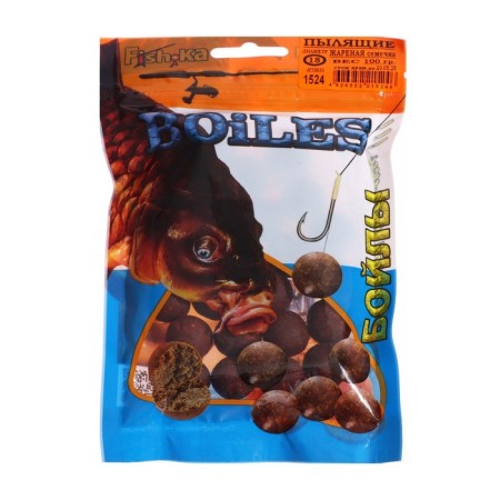 Puffing Boilles Fish.ka, fried seeds 18 mm, 100 g