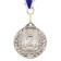 Prize medal 060 diam 5 cm. 2 place. Color ser. With a ribbon