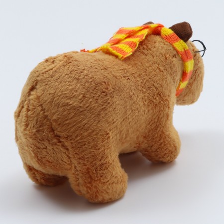 Soft toy "Capybara. Harry ", 10 cm, with scarf and glasses-2