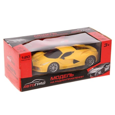 Radio -controlled machine "Sports", works from batteries, mix-6