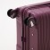 Middle suitcase 24 ", lightning department, code castle, 4 wheels, purple color