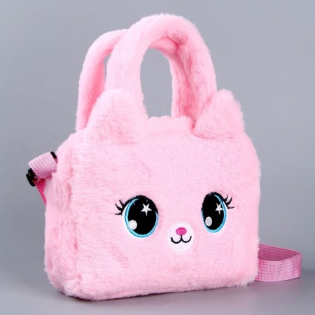 Children's bag with a pen "Kotik", 20x15x5cm-5