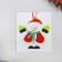 Set for creativity - Create a Christmas tree decoration from felt "Snowman in a hat"