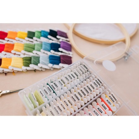 A set of threads of the Assortment, 4 ± 0.3 m, 80 pcs-8