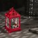 LED figure "Lantern with Santa Claus" 6 × 13 × 6 cm, plastic, batteries AG13x3, glow warm white