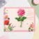 Volumetric postcard "Congratulations!" glitter, white background, a5