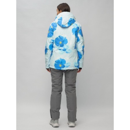 Ski suit female, size 42, blue color-23