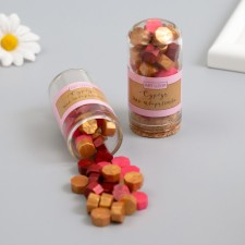 Surgut in granules in the jar of the 