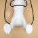 Dog raincoat, size 4XL, (DS 50, OG 60-66, Osh 56 cm), black