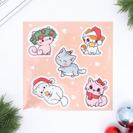 Letter to Santa Claus "Micper New Year", with stickers-2