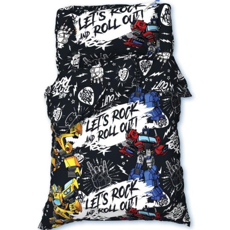 Bed linen 1.5 joint venture "Let’s Rock" Transformers 143x215 cm, 150x214 cm, 50x70 cm -1 pcs