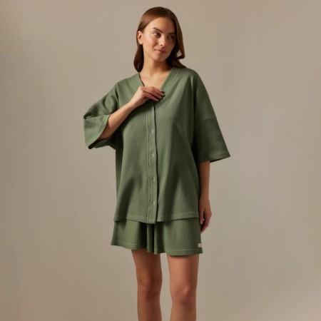 Home suit (shirt and shorts) SL Home p. S, olive