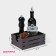 Stand - an organizer for spices of the Dolyan "Reika", 20 × 14 × 7.7 cm, dark color