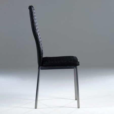 Stool "Bistro" (rhombus), black-2