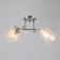 Ceiling chandelier "Lucy" 2x40W E27 Color: silver
