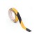 Anti-Squearing Brauberg 606773, granular, black and yellow, PVC base, 25 mm x 5 m
