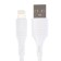 Hoco X20 cable, Lightning - USB, 2 A, 2 m, PVC braid, white