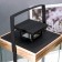 Climber Metal, Glass "Eco Light" 17x17x32cm