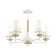 Betsy chandelier, e14 5x40W, white color, tree