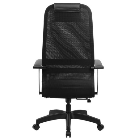 Кресло для руководителя BRABIX PREMIUM Ultimate EX-801 пластик, сетка Х2, черный-4