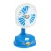 Household appliances "Fan", works from batteries, color mix