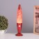 Lava-lamp "Rocket" 1x30W E14-R39 (sparkles) red 8x8x34cm