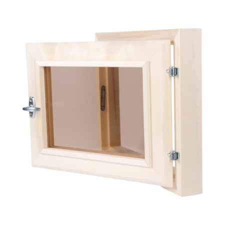 Window, 40 × 50cm, double glass of linden, bronze-4