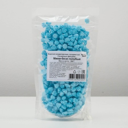 Sugar figures "Mini-Bez", Blue, 250 g-1