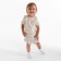 Kit for children (T-shirt and shorts) minku, milk color, height 86-92 cm