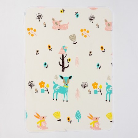 A waterproof diaper, 50*70 cm "deer"-2