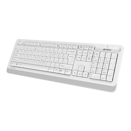 Keyboard + Mouse A4Tech FSTYLER FG1010 CLAV: White/Gray Mouse: White/Gray USB wireless M 10046-9