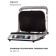 Electric Grill Pioneer GR1010E, 2100 W, anti -stick coating, silver
