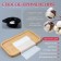 Dressed, pressed napkins, set - 20 pcs, 20 × 22 cm, white color