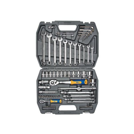 The instrument set Kraft KT700304, 1/2 ", 1/4", 77 items-1