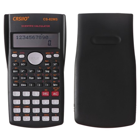 Engineering calculator with a cover cover 10 - discharge KK - 82MS, two -line
