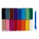 Plasticine soft (wax) 16 colors of 196 g of "bee", with a stack, cardboard packaging 280030n