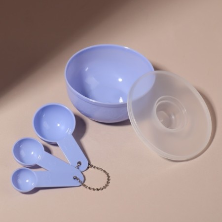 Cosmetic set for masks, 4 objects, color mix-2