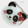 Glass Panda Glass "Panda Girl", 14.9 × 12.9 cm
