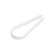 Dubel-Homut "Tundra", for a round cable, nylon, 19-25 mm, white, 100 pcs