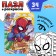 Puzzle coloring "Spider Spider", 34 details