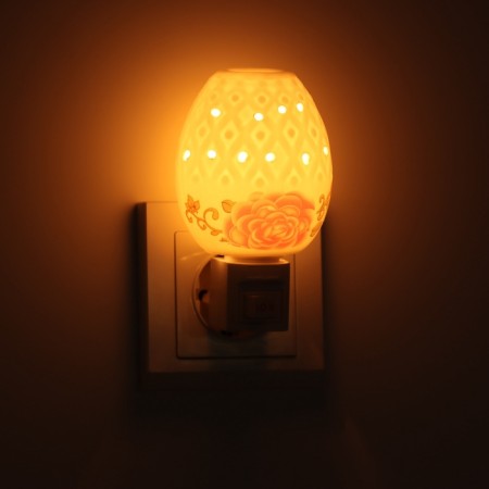 Lamp "Red Rose" 1x7W E11 White 6x7x12cm-6