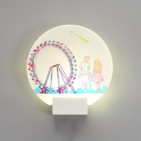 Sconces "Summer Walk" LED 6W 4000k white 24x6x24 cm-2