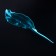 Decor for the Aquarium "Skat", silicone, with a neon effect, 18 x 8 cm