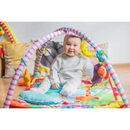 Developing rug with arcs "Elephant and Friends", 5 ele. With music, Baby me-1