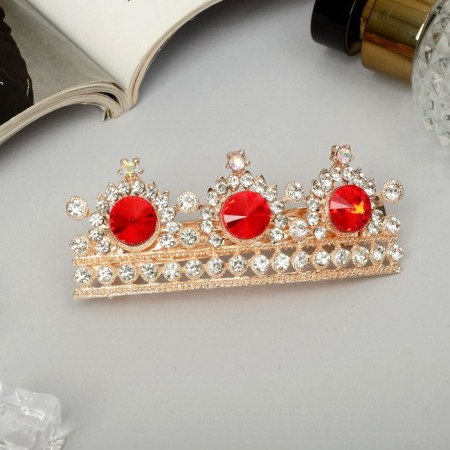 Hair hairpin "Sylvia" Crown, 8.5 cm