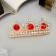 Hair hairpin "Sylvia" Crown, 8.5 cm