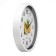 Watching clock, series: kitchen, "lemons", smooth move, d-28 cm