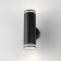 Decorative backlight WL45 BK MR16 GU10 12W Black IP20 for the interior, walls