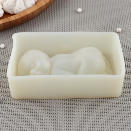 Mold "Child", silicone, 11 × 7 × 2.8 cm-2